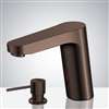 Fontana Commercial Light Oil Rubbed Bronze Touchless Automatic Sensor Faucet & Manual Soap Dispenser